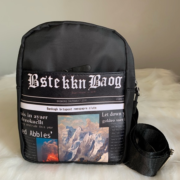 Shein Letter graphic sling bag - Picture 4 of 7